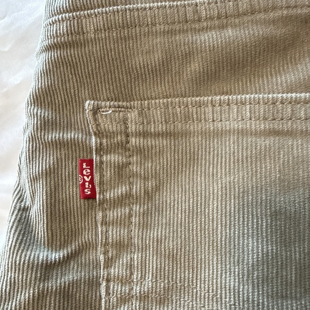 Levi's 505 Corduroy Jeans Men's 33x34 Regular Fit Straight Leg NWT - Picture 3 of 7